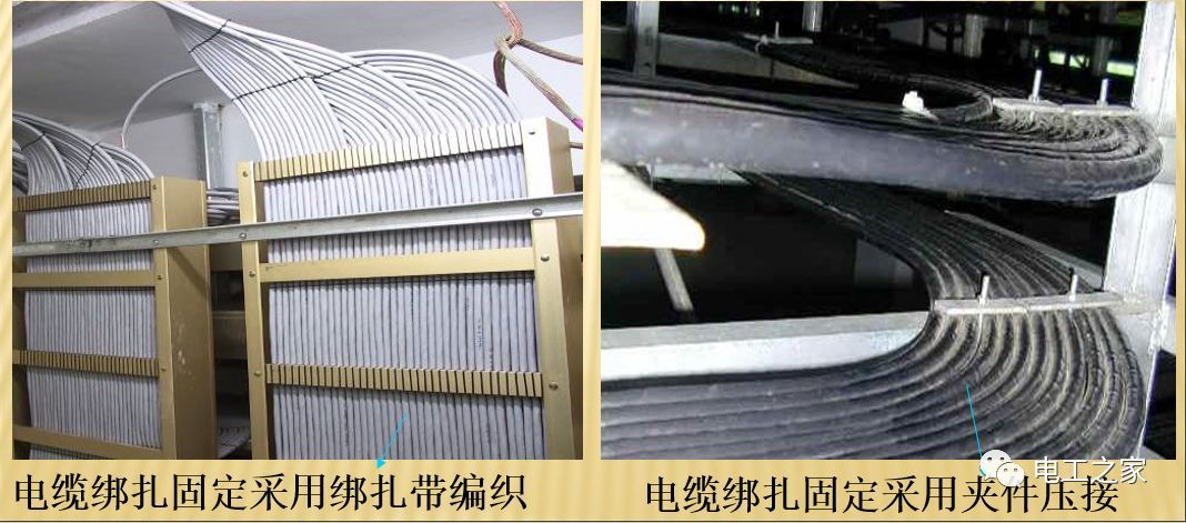 一條完成開關柜安裝，電纜橋架施工，電纜敷設及布線施工，照明配電箱施工