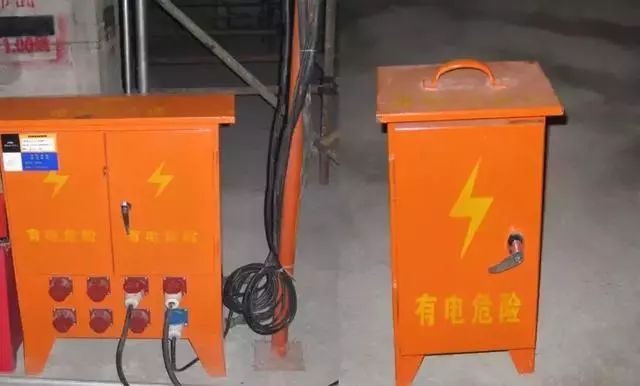 施工現(xiàn)場臨時用電配電箱及開關箱配置和使用說明，圖示詳圖