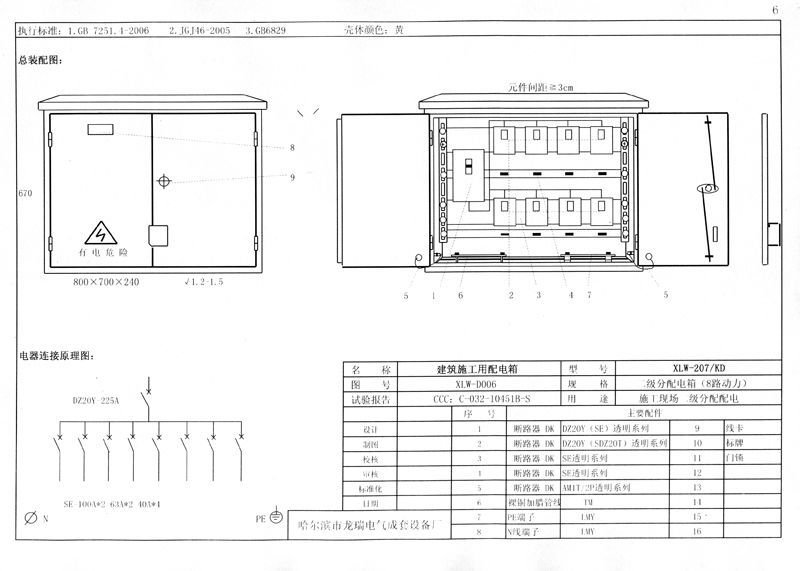 較完整的施工現場臨時用電配電箱(機柜)標準化配置圖集!