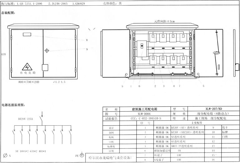 標(biāo)準(zhǔn)化示例|如何配置施工現(xiàn)場臨時用電配電箱(機(jī)柜)?
