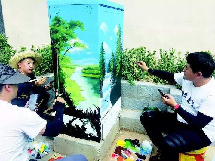 太原:路邊配電箱大變化!你喜歡這個配電箱嗎?